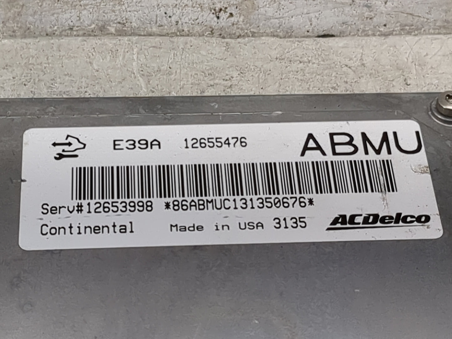 2013-2016 Chevrolet Malibu PCM Engine Control Computer ECU ECM PCU OEM P/N:12655476 12653998 Fits Fits 2013 2014 2015 2016 O