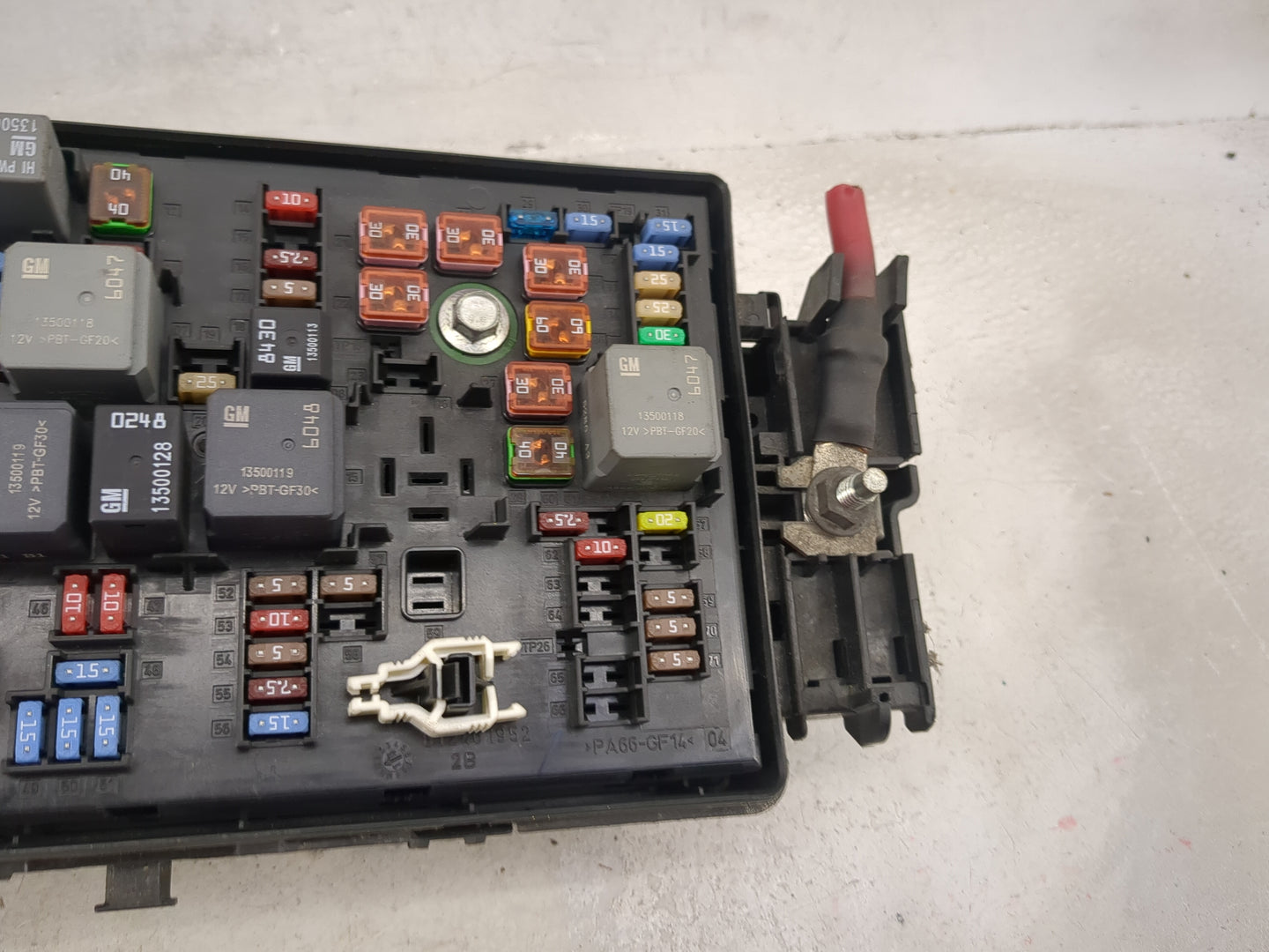 2014-2016 Chevrolet Malibu Fusebox Fuse Box Panel Relay Module P/N:812461952 Fits Fits 2014 2015 2016 OEM Used Auto Parts - 