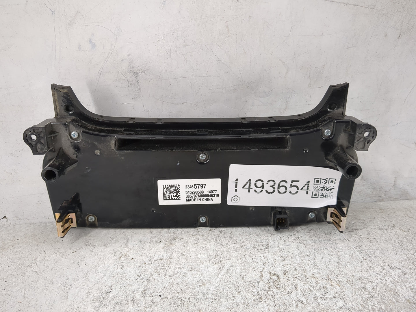 2014-2016 Chevrolet Malibu Climate Control Module Temperature AC/Heater Replacement P/N:23465797 545290509 Fits OEM Used Aut