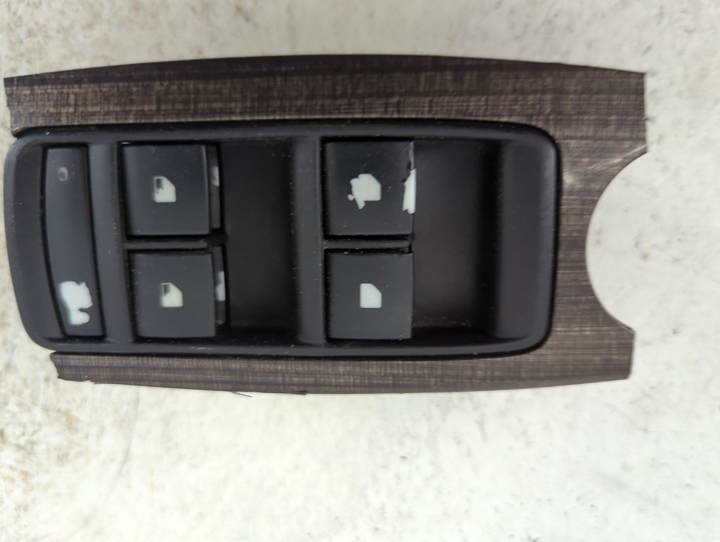 2014-2016 Chevrolet Malibu Master Power Window Switch Replacement Driver Side Left P/N:SW2225 V005540071 Fits OEM Used Auto 