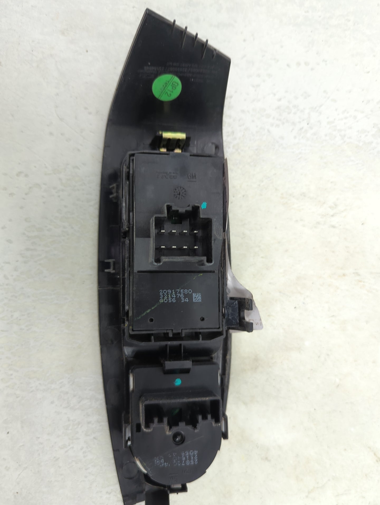 2013-2016 Chevrolet Malibu Master Power Window Switch Replacement Driver Side Left P/N:20917580 321476 Fits OEM Used Auto Pa