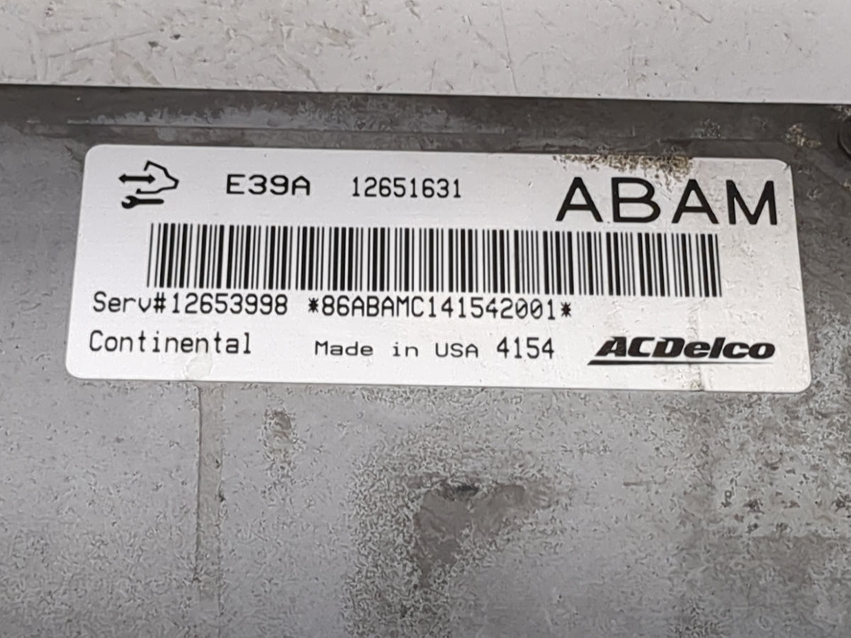 2013-2016 Chevrolet Malibu PCM Engine Control Computer ECU ECM PCU OEM P/N:12651631 12653998 Fits Fits 2013 2014 2015 2016 O