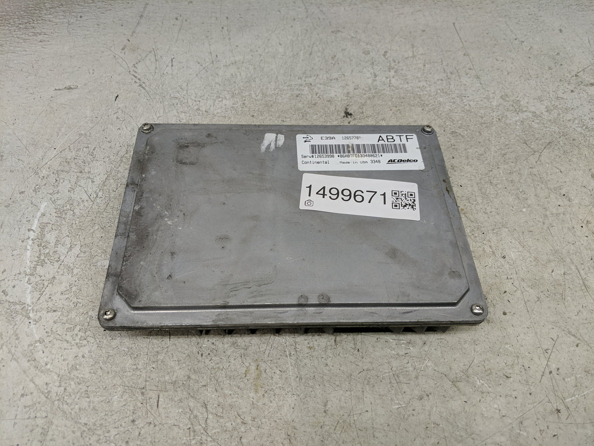 2013-2016 Chevrolet Malibu PCM Engine Control Computer ECU ECM PCU OEM P/N:12657781 12653998 Fits Fits 2013 2014 2015 2016 O