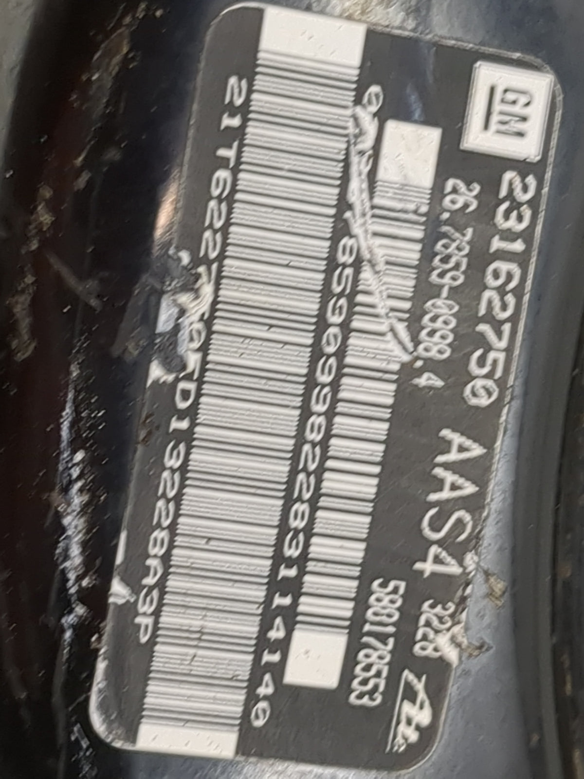 2013-2016 Chevrolet Malibu Power Brake Booster Oem 1500940 - Oemusedautoparts1.com