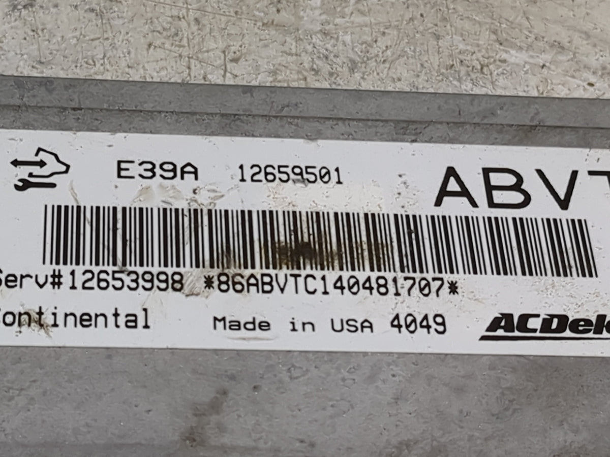 2013-2016 Chevrolet Malibu PCM Engine Control Computer ECU ECM PCU OEM P/N:12659501 12653998 Fits 2013 2014 2015 2016 OEM Us