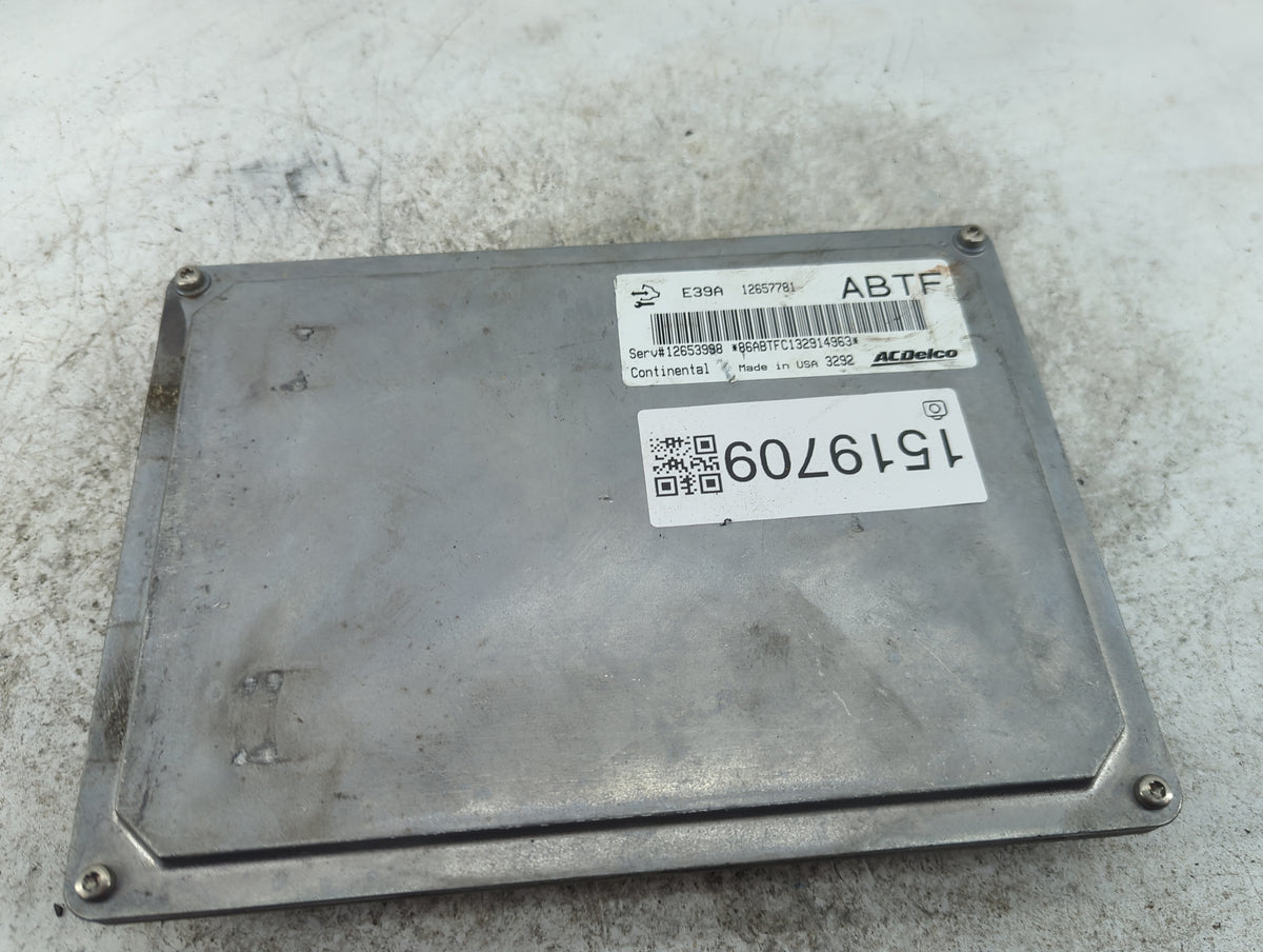 2013-2016 Chevrolet Malibu PCM Engine Control Computer ECU ECM PCU OEM P/N:12653998 12657781 Fits 2013 2014 2015 2016 OEM Us