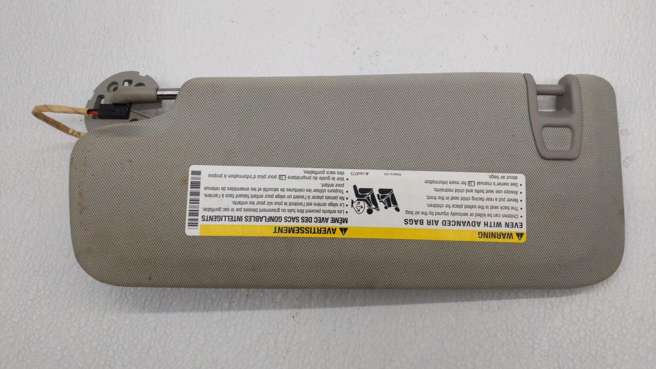 2013-2016 Chevrolet Malibu Sun Visor Shade Replacement Passenger Right Mirror Fits Fits 2013 2014 2015 2016 OEM Used Auto Pa