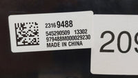 2014-2014 Chevrolet Malibu Radio Control Panel - Oemusedautoparts1.com