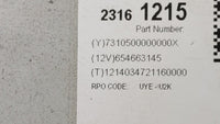 2014-2016 Chevrolet Malibu Am Fm Cd Player Radio Receiver 219921 - Oemusedautoparts1.com