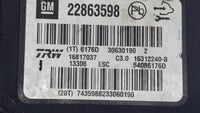 2013-2016 Chevrolet Malibu ABS Pump Control Module Replacement P/N:22973923 22815252, 22888646 Fits Fits 2012 2013 2014 2015