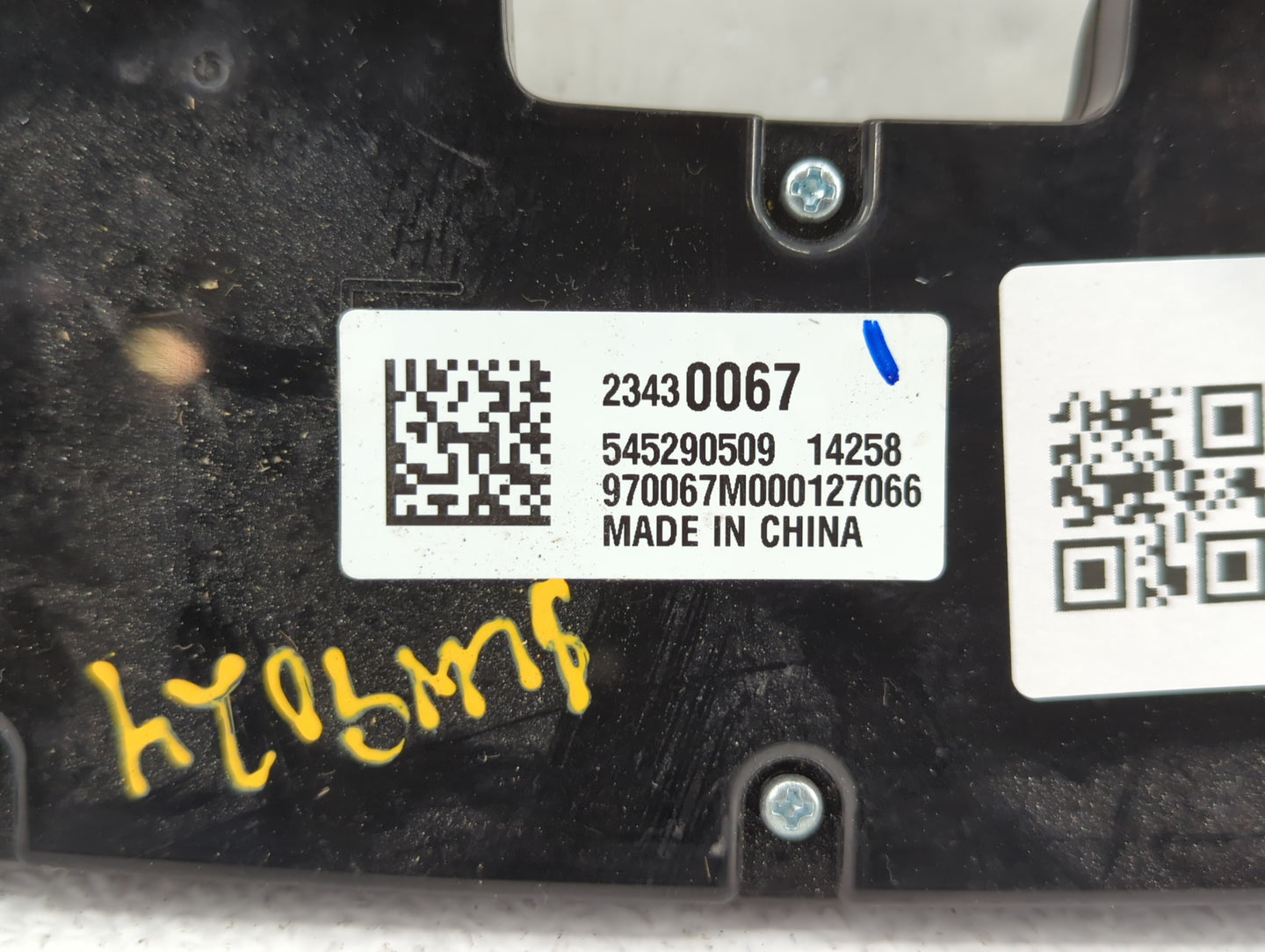 2014-2016 Chevrolet Malibu Radio AM FM Cd Player Receiver Replacement P/N:23430067 Fits Fits 2014 2015 2016 OEM Used Auto Pa