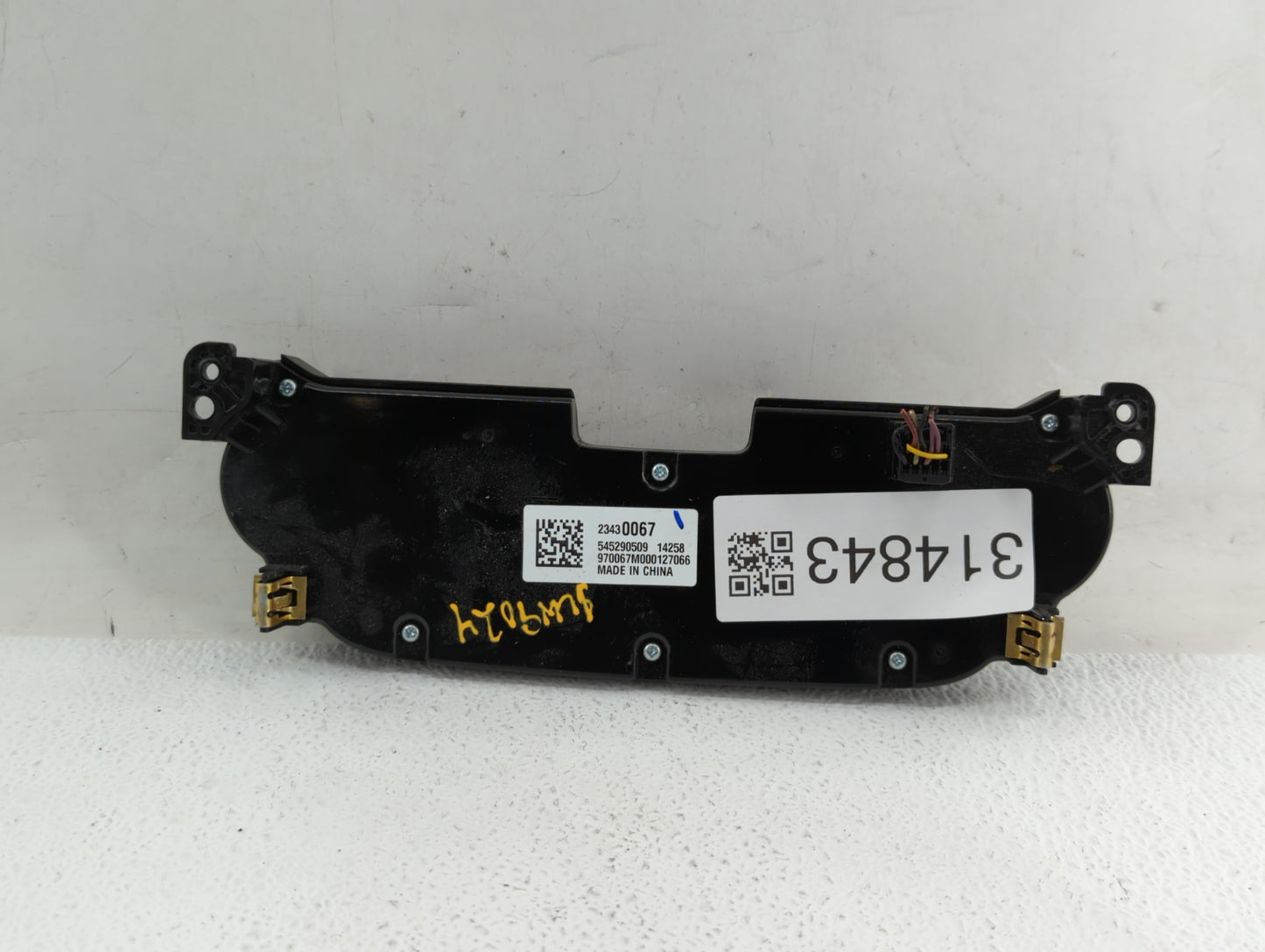 2014-2016 Chevrolet Malibu Radio AM FM Cd Player Receiver Replacement P/N:23430067 Fits Fits 2014 2015 2016 OEM Used Auto Pa
