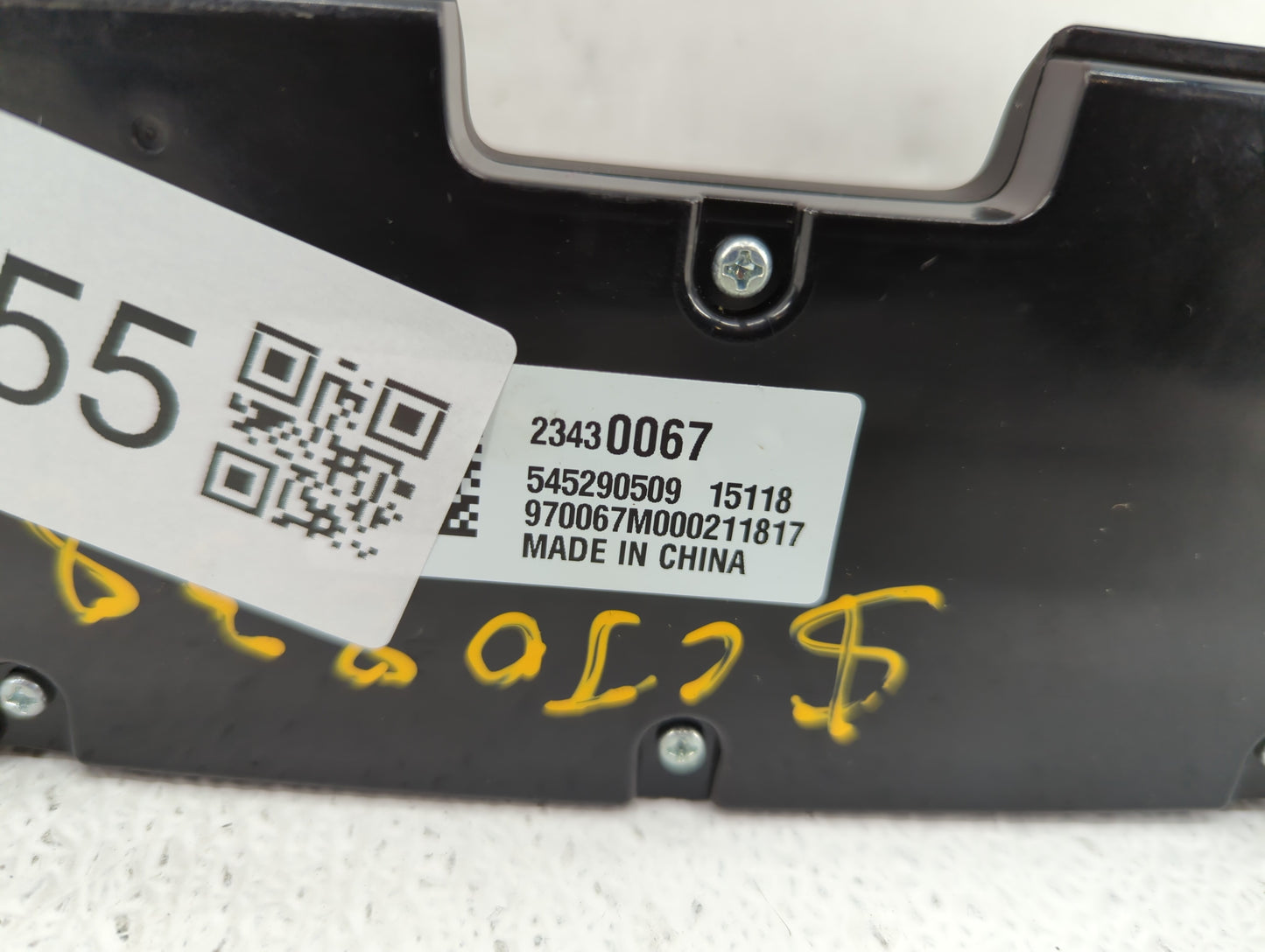 2014-2016 Chevrolet Malibu Radio Control Panel - Oemusedautoparts1.com