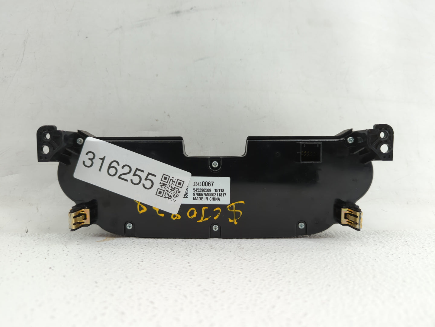 2014-2016 Chevrolet Malibu Radio Control Panel - Oemusedautoparts1.com