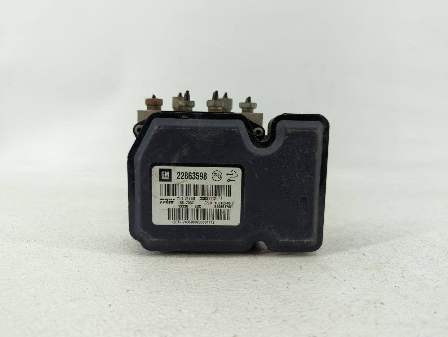 2013-2016 Chevrolet Malibu ABS Pump Control Module Replacement P/N:22863598 25867265, 22810057 Fits Fits 2012 2013 2014 2015