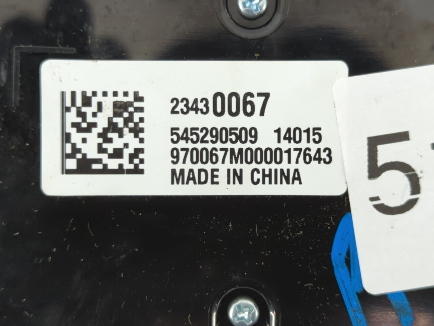 2014-2016 Chevrolet Malibu Am Fm Cd Player Radio Receiver - Oemusedautoparts1.com