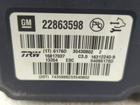 2013-2016 Chevrolet Malibu ABS Pump Control Module Replacement P/N:22863598 Fits Fits 2012 2013 2014 2015 2016 OEM Used Auto