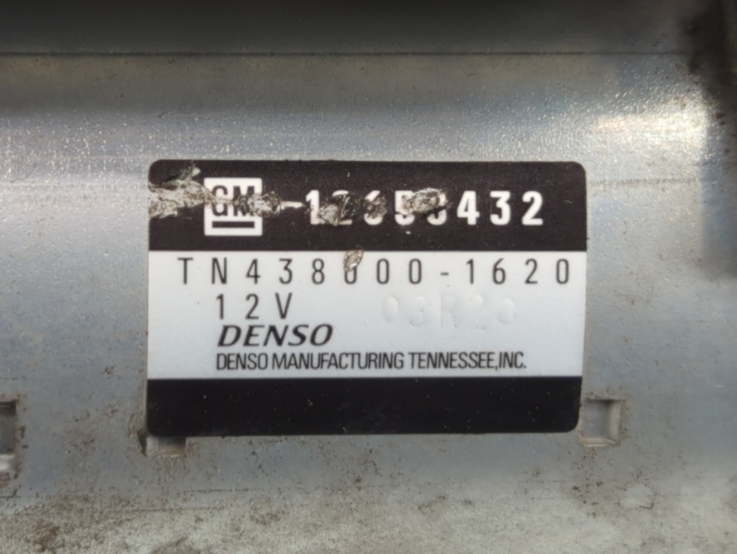 2014 Chevrolet Malibu Car Starter Motor Solenoid OEM P/N:TN438600-1620 12650432 Fits OEM Used Auto Parts - Oemusedautoparts1
