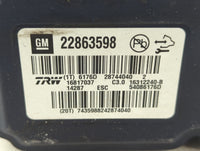 2013-2016 Chevrolet Malibu ABS Pump Control Module Replacement P/N:22863598 Fits Fits 2012 2013 2014 2015 2016 OEM Used Auto