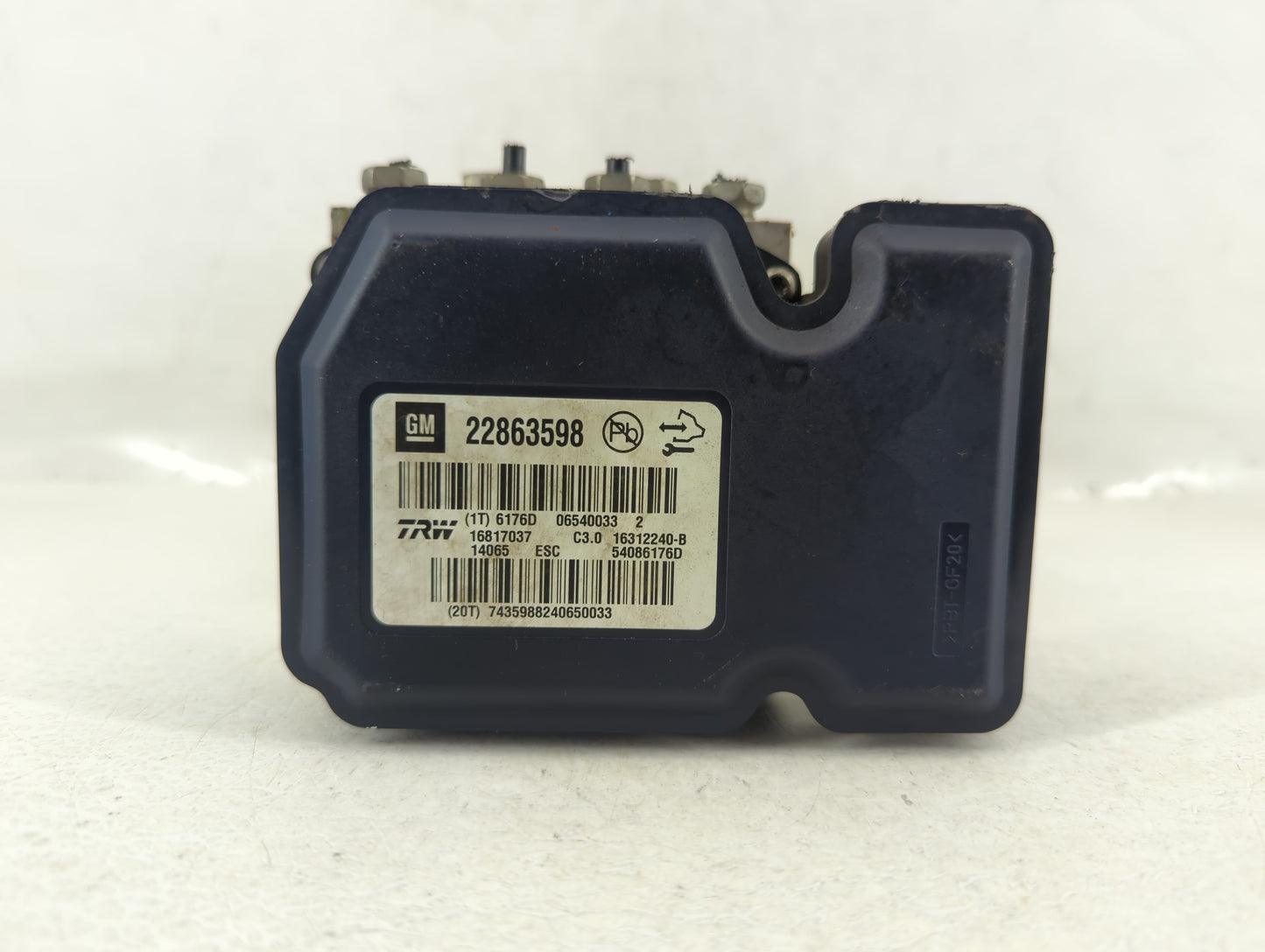 2013-2016 Chevrolet Malibu ABS Pump Control Module Replacement P/N:22863598 Fits Fits 2012 2013 2014 2015 2016 OEM Used Auto