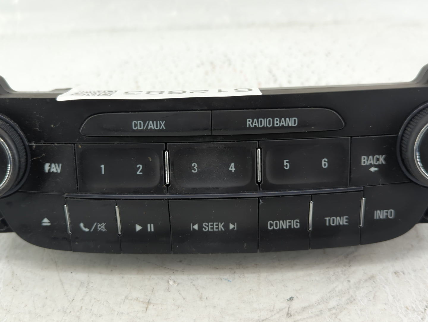 2014-2016 Chevrolet Malibu Radio AM FM Cd Player Receiver Replacement P/N:23169488 Fits Fits 2014 2015 2016 OEM Used Auto Pa