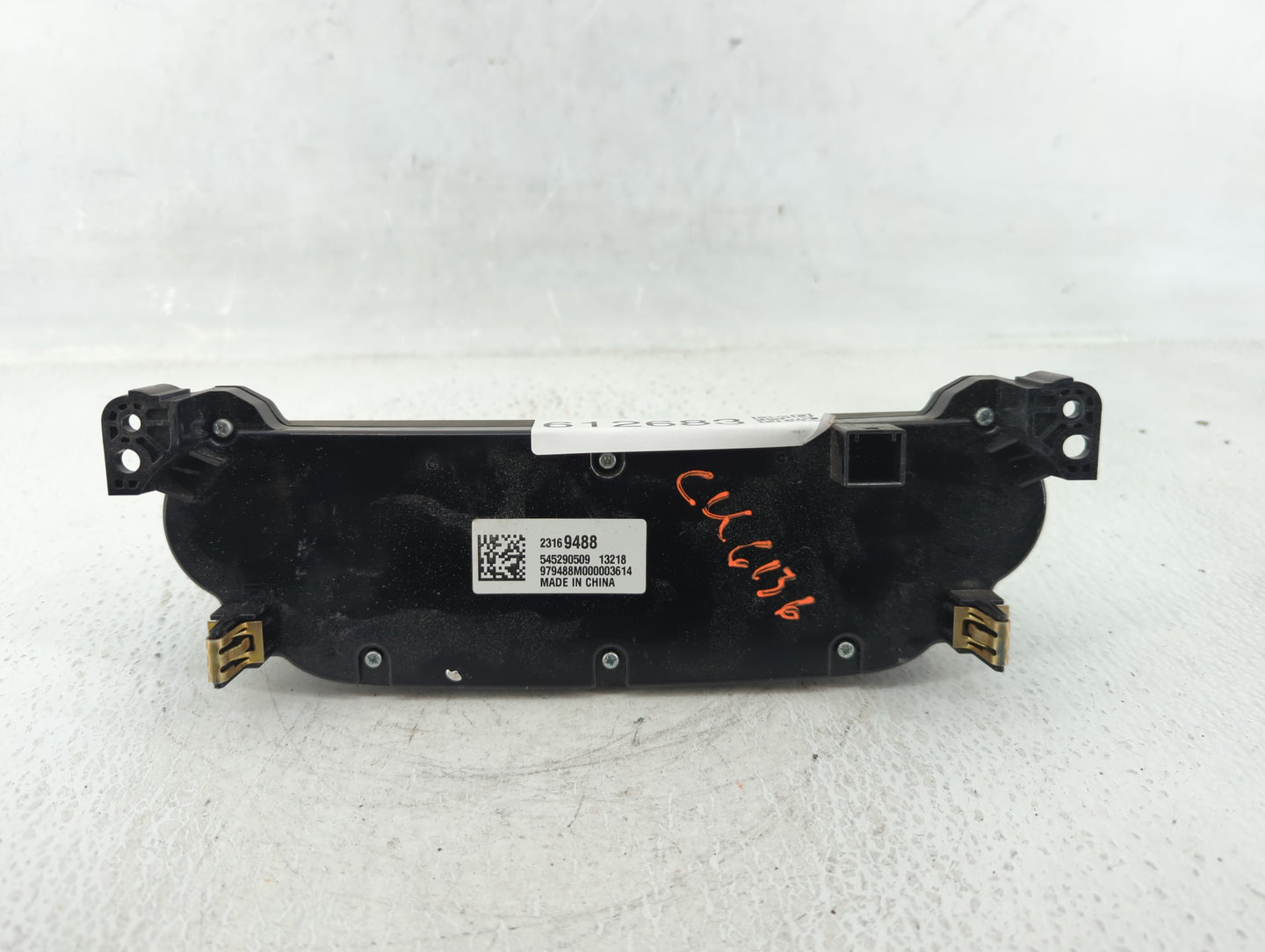 2014-2016 Chevrolet Malibu Radio AM FM Cd Player Receiver Replacement P/N:23169488 Fits Fits 2014 2015 2016 OEM Used Auto Pa