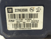 2014 Chevrolet Malibu ABS Pump Control Module Replacement P/N:22863598 Fits OEM Used Auto Parts - Oemusedautoparts1.com