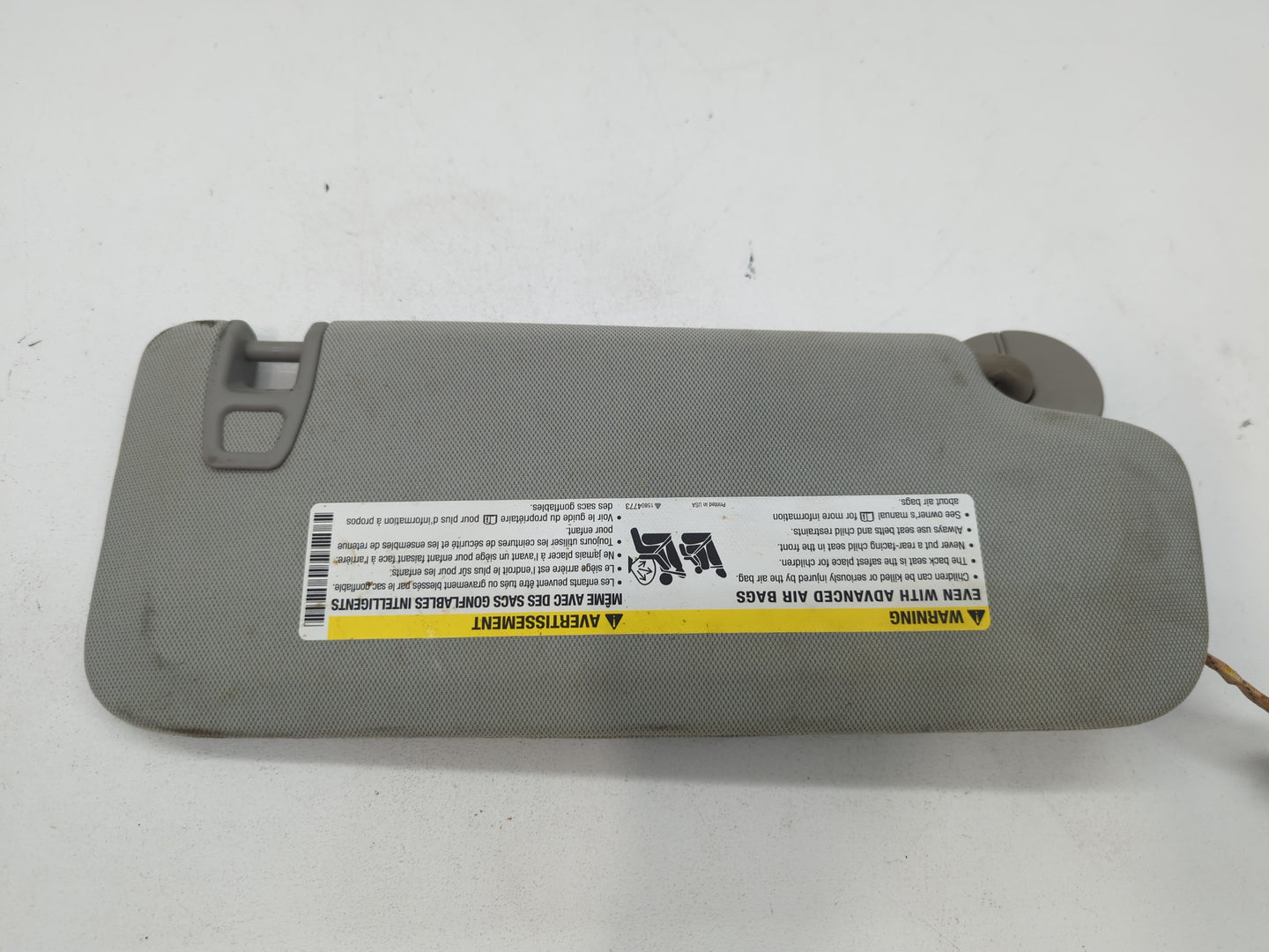 2013-2016 Chevrolet Malibu Sun Visor Shade Replacement Driver Left Mirror Fits Fits 2013 2014 2015 2016 OEM Used Auto Parts 