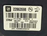2013-2016 Chevrolet Malibu ABS Pump Control Module Replacement P/N:22863598 Fits Fits 2012 2013 2014 2015 2016 OEM Used Auto