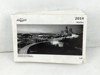 2014 Chevrolet Malibu Owners Manual Book Guide P/N:22825339 A OEM Used Auto Parts - Oemusedautoparts1.com