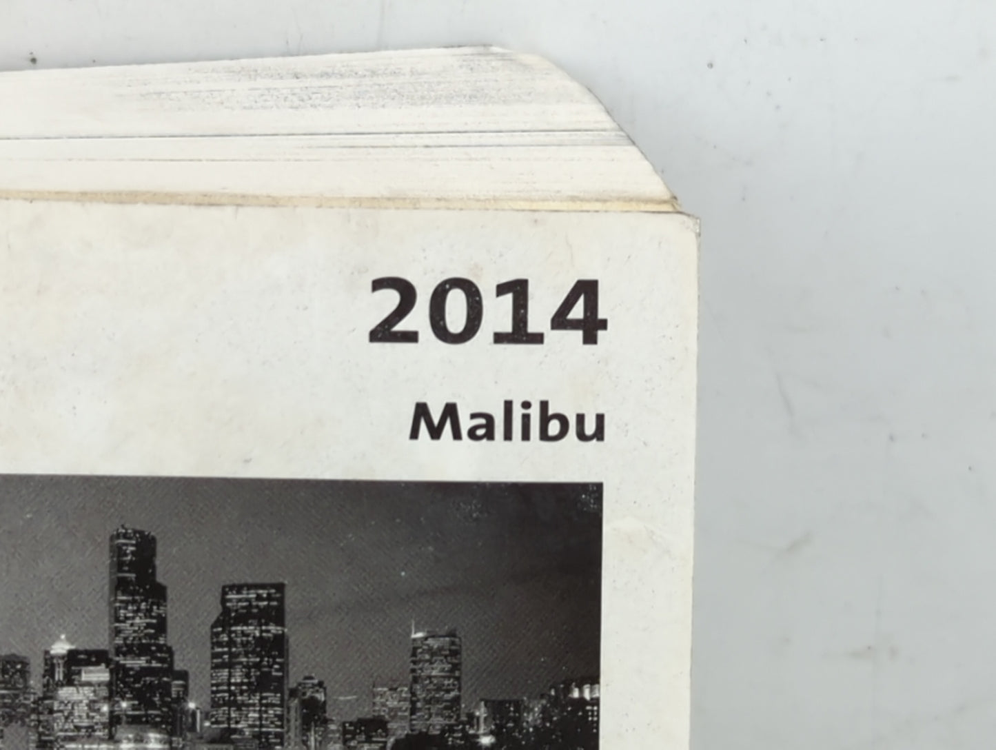 2014 Chevrolet Malibu Owners Manual Book Guide P/N:22825339 A OEM Used Auto Parts - Oemusedautoparts1.com