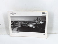 2014 Chevrolet Malibu Owners Manual Book Guide P/N:22825339 A OEM Used Auto Parts - Oemusedautoparts1.com