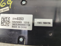 2014-2016 Chevrolet Malibu Climate Control Module Temperature AC/Heater Replacement P/N:23168353 Fits Fits 2014 2015 2016 OE