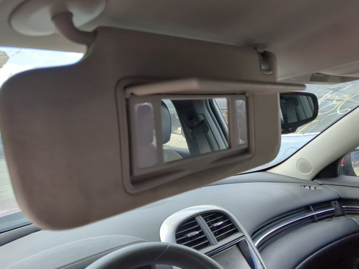2013-2016 Chevrolet Malibu Sun Visor Shade Replacement Driver Left Mirror Fits Fits 2013 2014 2015 2016 OEM Used Auto Parts 