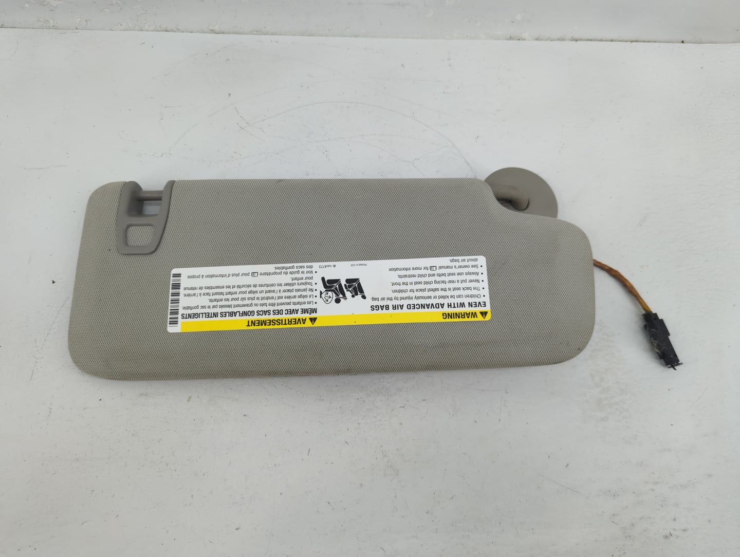 2013-2016 Chevrolet Malibu Sun Visor Shade Replacement Driver Left Mirror Fits Fits 2013 2014 2015 2016 OEM Used Auto Parts 
