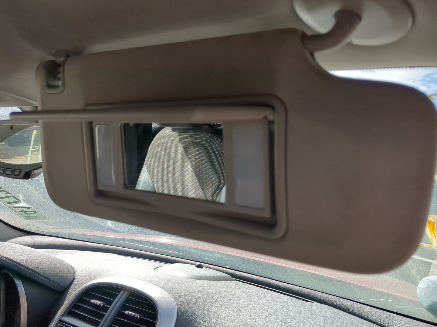 2013-2016 Chevrolet Malibu Sun Visor Shade Replacement Passenger Right Mirror Fits Fits 2013 2014 2015 2016 OEM Used Auto Pa