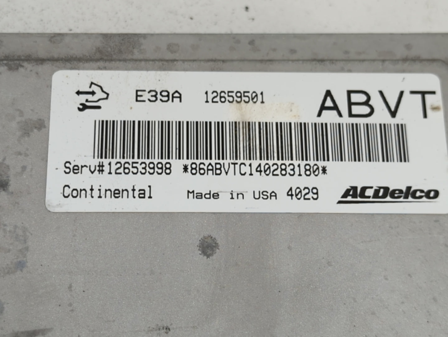 2013-2016 Chevrolet Malibu PCM Engine Control Computer ECU ECM PCU OEM Fits Fits 2013 2014 2015 2016 OEM Used Auto Parts - O