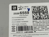 2014-2016 Chevrolet Malibu Radio AM FM Cd Player Receiver Replacement P/N:23206559 Fits Fits 2014 2015 2016 OEM Used Auto Pa