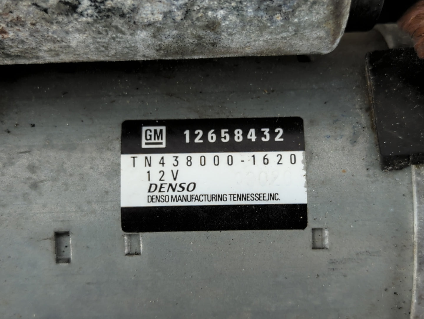 2015-2016 Chevrolet Malibu Car Starter Motor Solenoid OEM P/N:TN438000-1620 12658432 Fits Fits 2015 2016 2017 2018 2019 2020