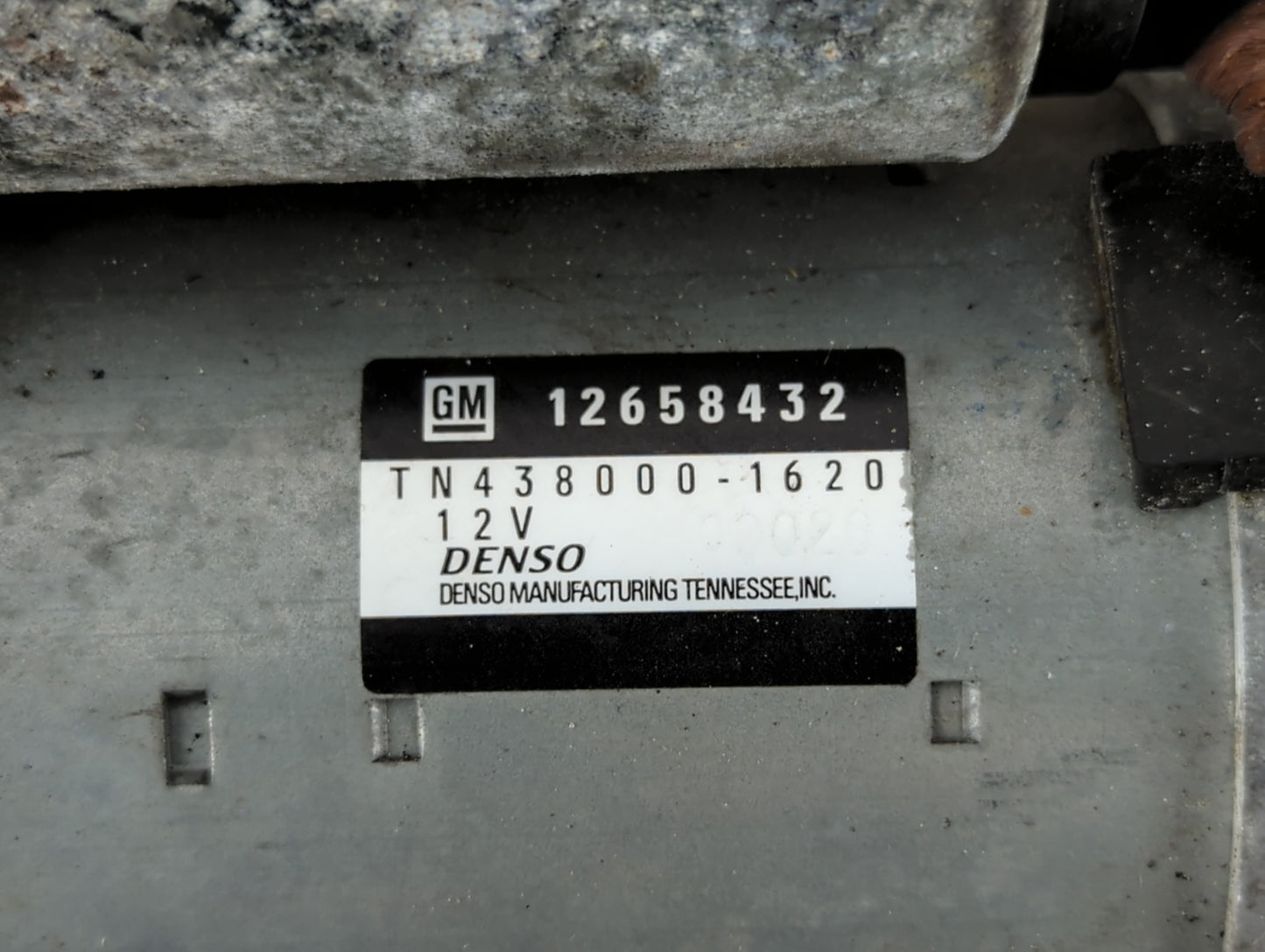 2015-2016 Chevrolet Malibu Car Starter Motor Solenoid OEM P/N:TN438000-1620 12658432 Fits Fits 2015 2016 2017 2018 2019 2020