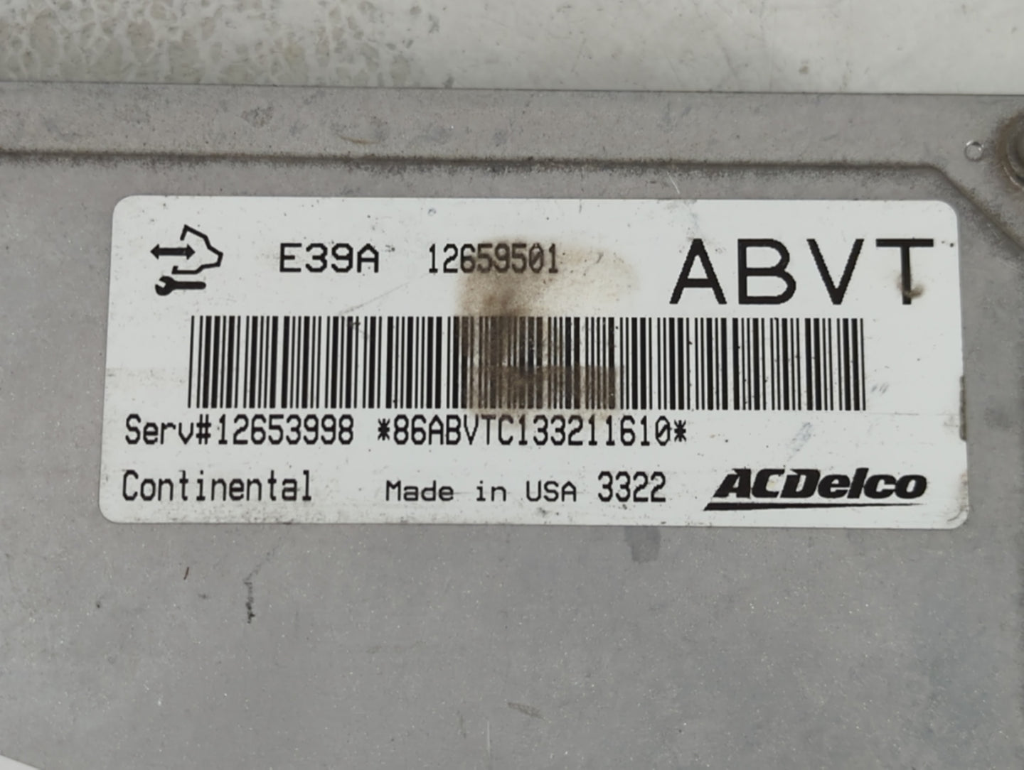 2013-2016 Chevrolet Malibu PCM Engine Control Computer ECU ECM PCU OEM P/N:12653998 12659501 Fits Fits 2013 2014 2015 2016 O