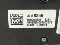 2014 Chevrolet Malibu Radio AM FM Cd Player Receiver Replacement P/N:23168356 Fits OEM Used Auto Parts - Oemusedautoparts1.c