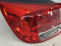 2013-2016 Chevrolet Malibu Tail Light Assembly Driver Left OEM Fits Fits 2013 2014 2015 2016 OEM Used Auto Parts - Oemusedau
