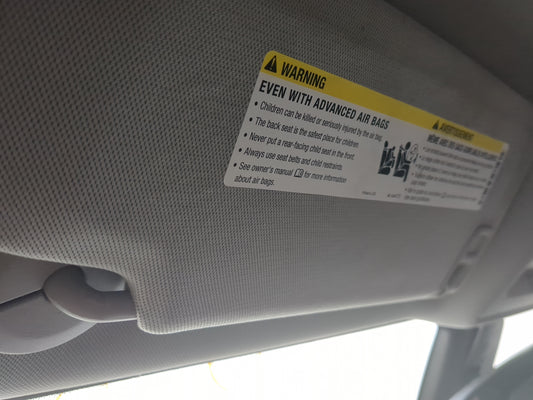 2013-2016 Chevrolet Malibu Sun Visor Shade Replacement Driver Left Mirror Fits Fits 2013 2014 2015 2016 OEM Used Auto Parts 