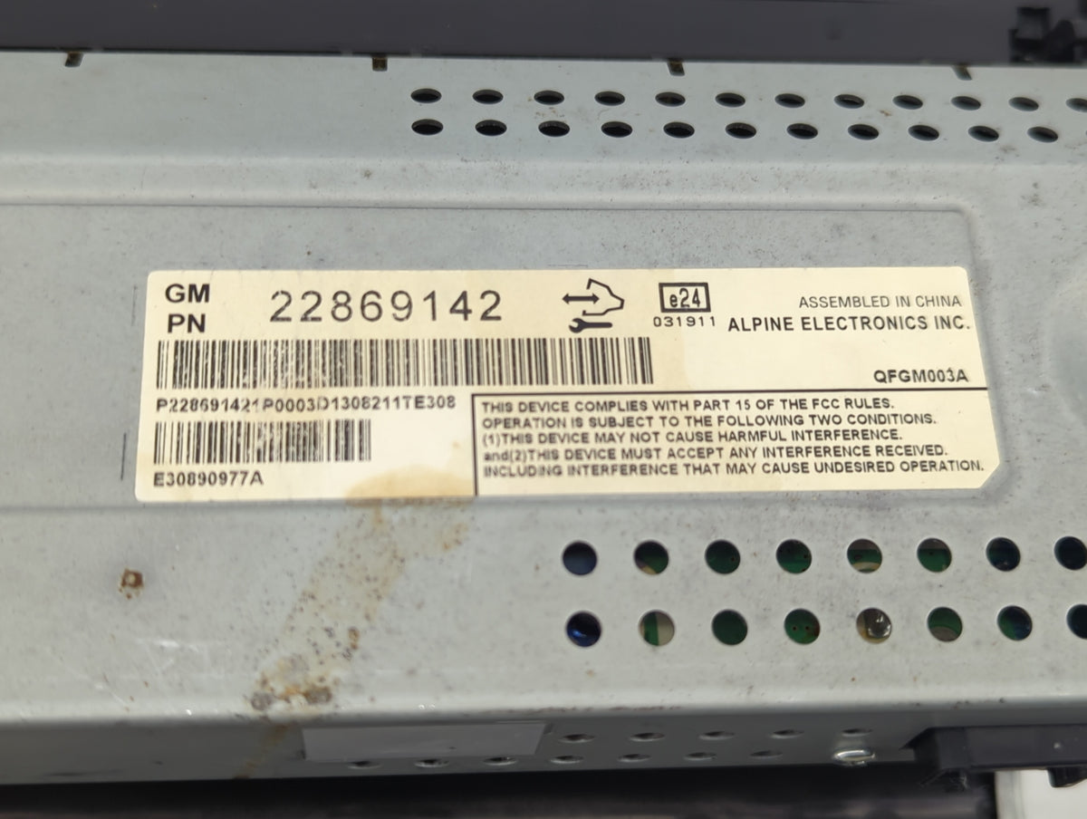 2013-2016 Chevrolet Malibu Information Display Screen 884669 - Oemusedautoparts1.com