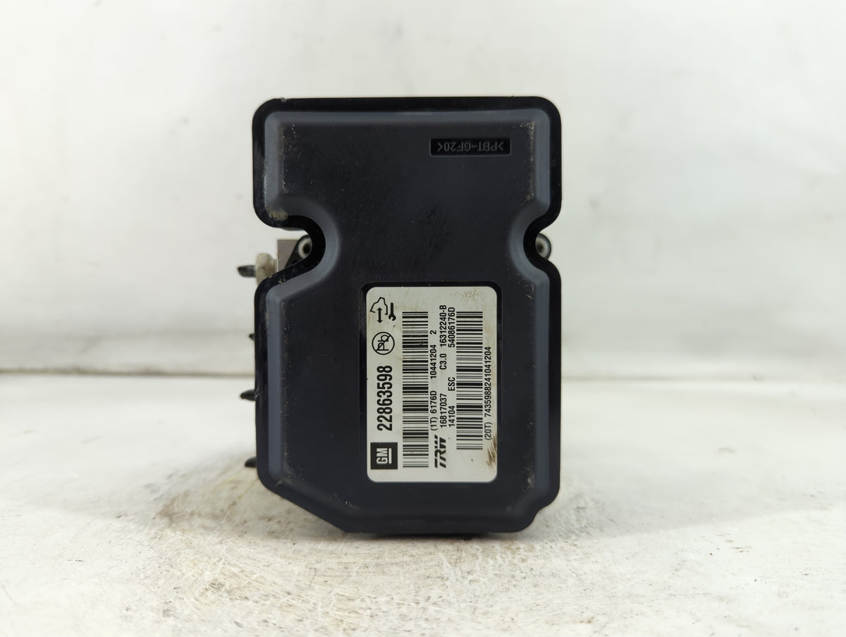 2013-2016 Chevrolet Malibu Anti-Lock Brake ABS Pump Module Actuator OEM P/N:22863598 Fits Fits 2012 2013 2014 2015 2016 OEM 