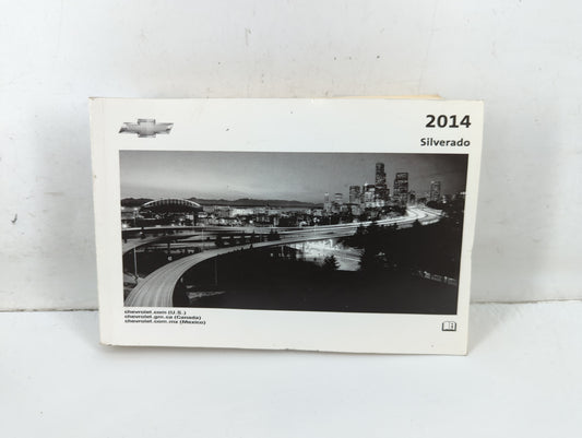 2014 Chevrolet Silverado Owners Manual Book Guide P/N:23187825 C OEM Used Auto Parts - Oemusedautoparts1.com
