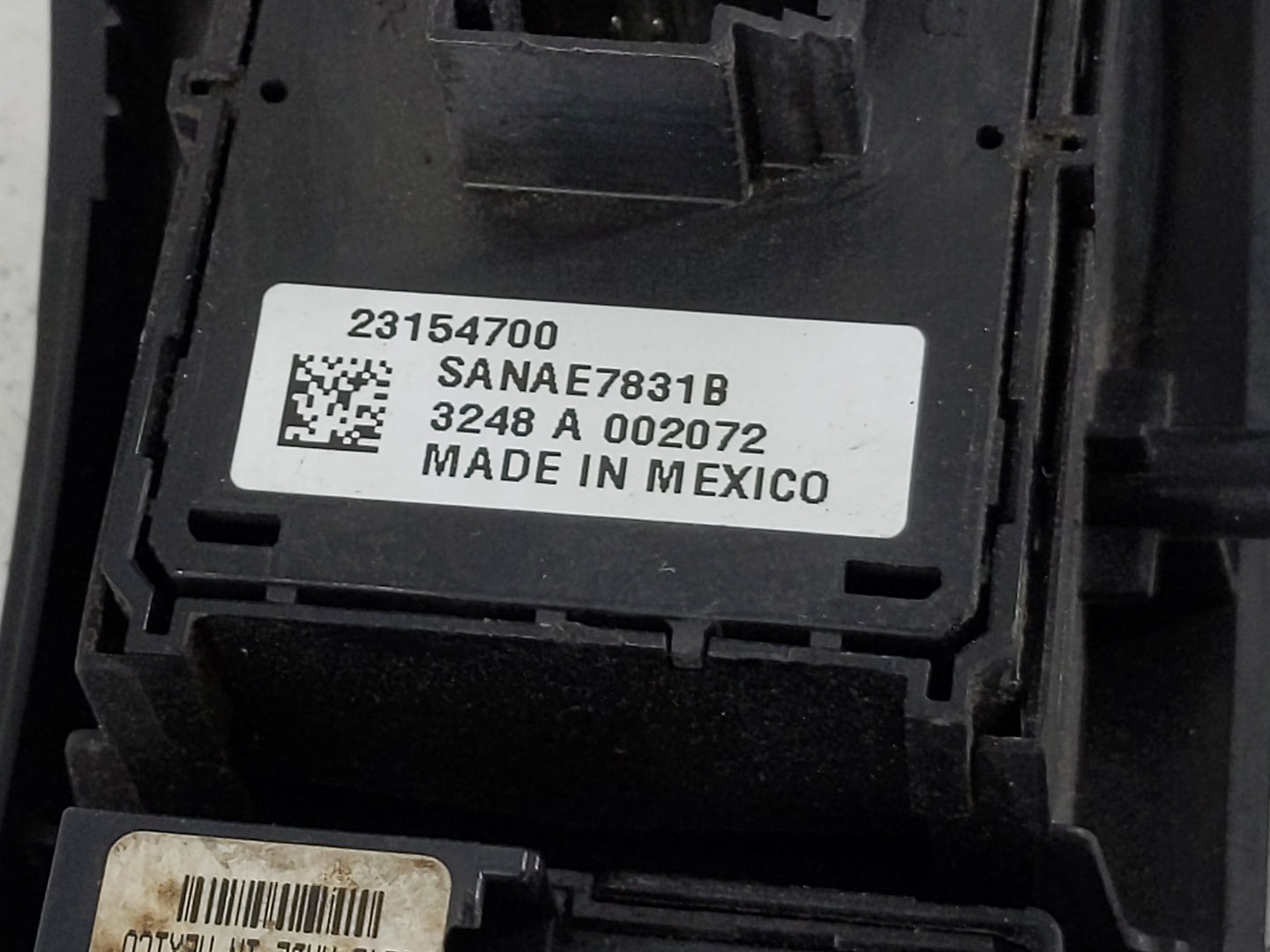 2014-2019 Chevrolet Silverado 1500 Master Power Window Switch Replacement Driver Side Left P/N:23154700 Fits OEM Used Auto P