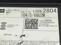 2014 Chevrolet Silverado 1500 Radio AM FM Cd Player Receiver Replacement P/N:13592804 Fits Fits 2013 2015 OEM Used Auto Part
