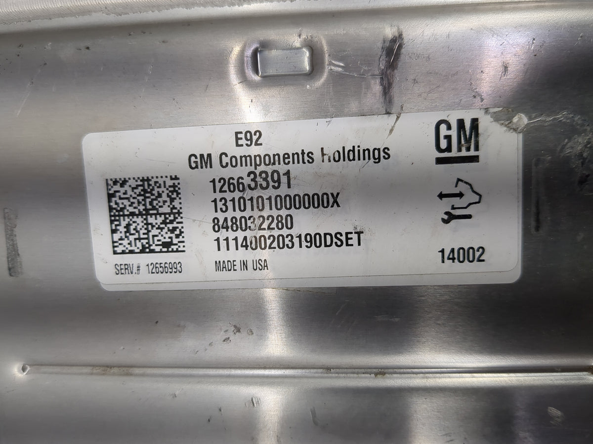 2014-2016 Chevrolet Silverado 1500 PCM Engine Control Computer ECU ECM PCU OEM P/N:12663391 Fits 2014 2015 2016 OEM Used Aut